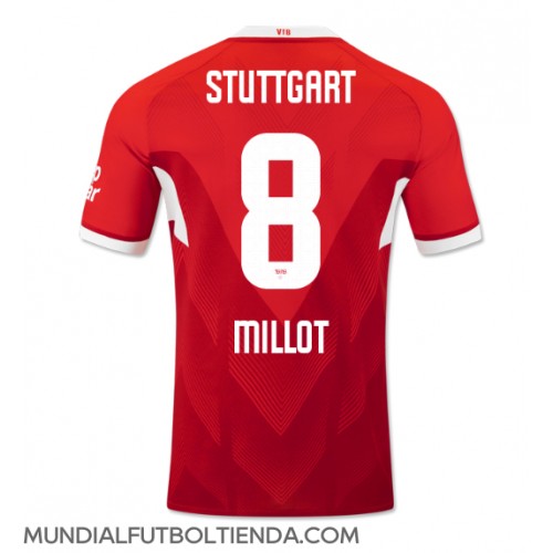 Camiseta Stuttgart Enzo Millot #8 Segunda Equipación Replica 2024-25 mangas cortas
